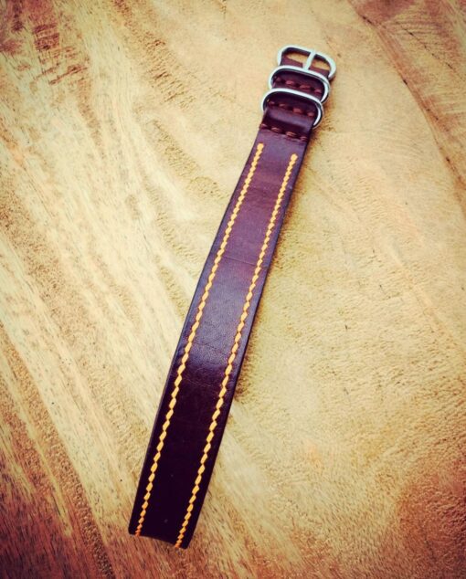 Mystery exclusives NATO strap with stitching 2