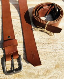 Mystery exclusives full grain leather belt