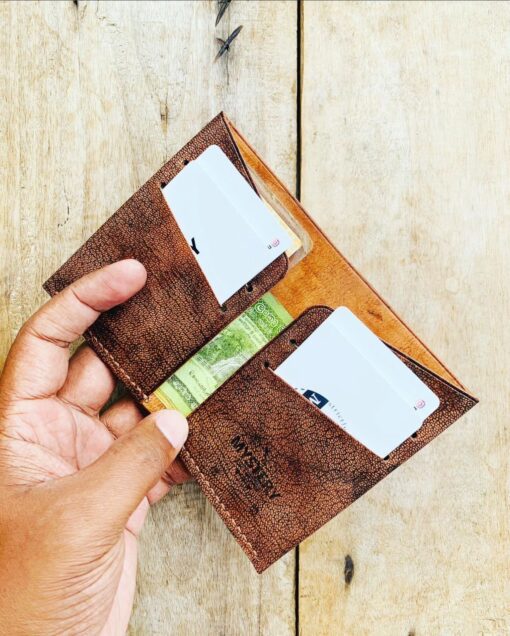Mystery exclusives minimalist vertical bifold wallet P108 0